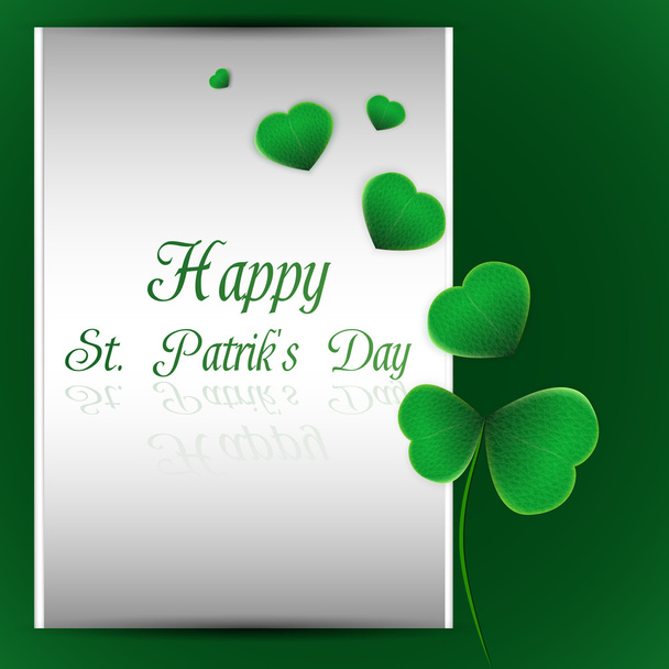 Vector illustration of St.Patrick's Day background - Vector, Image