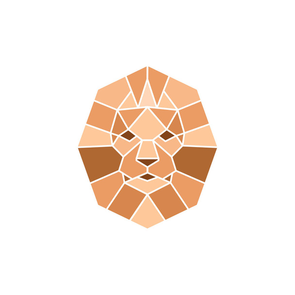 Logo del leone. Testa di leone con corona illustrazione vettoriale, emblema di design. Simbolo dell'azienda universale. Logo araldico premium icona segno
. - Vettoriali, immagini