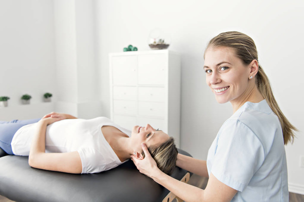 A Modern rehabilitation physiotherapy in the room - Fotoğraf, Görsel