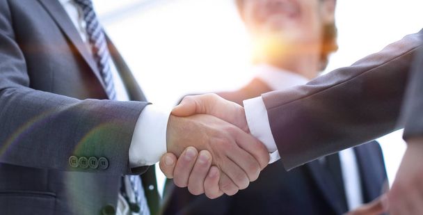 closeup.handshake of business people - Φωτογραφία, εικόνα