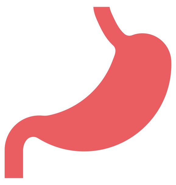stomach, human stomach, Isolated Vector icon that can be easily modified or edit - Vector, Image