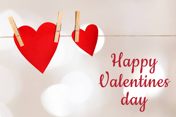 happy valentines day background for greeting card - Foto, afbeelding