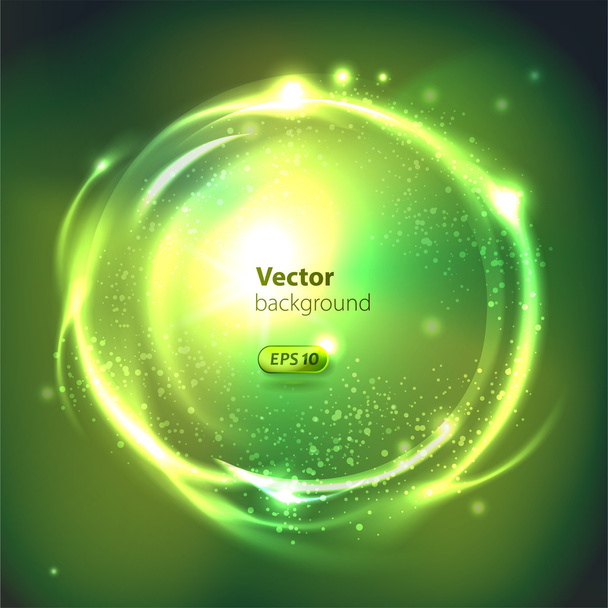 Vector Glossy Sphere. Abstract Background - Vector, Image