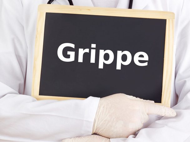 Yazı tahtası: Grip: Fransız dili - Fotoğraf, Görsel