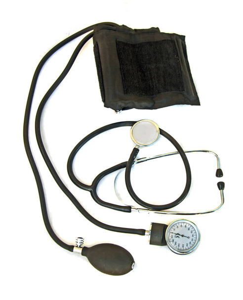 Primo piano del misuratore di pressione sanguigna
 - Foto, immagini