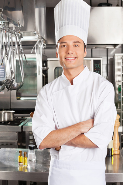 Young Chef With Arms Crossed - Photo, Image