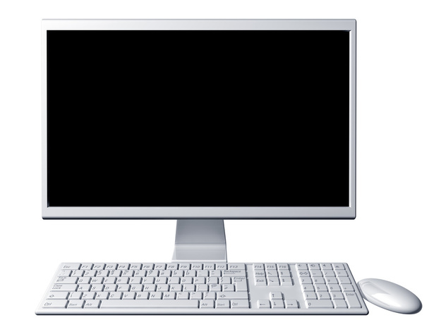 Настільний комп'ютер з порожнім екраном
 - Фото, зображення