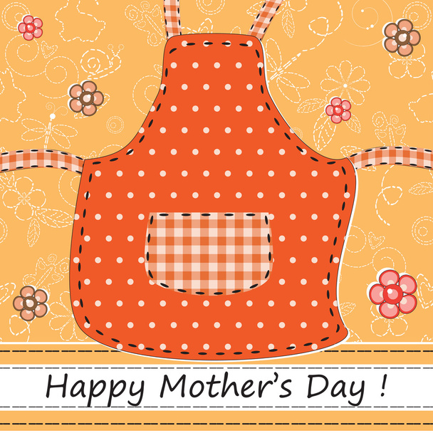 Ευχετήρια κάρτα Happy Mothers - Διάνυσμα, εικόνα