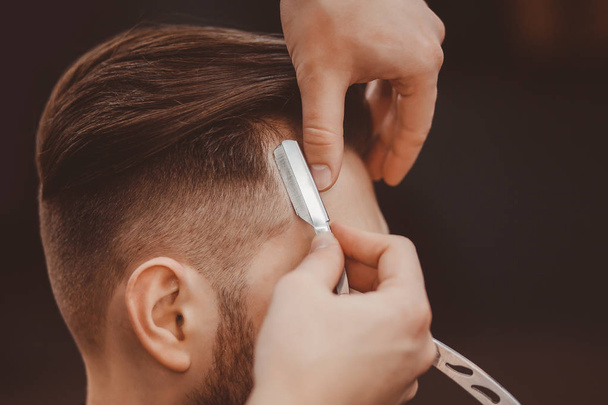 fondo de peluquería para hombres, peluquería
 - Foto, Imagen