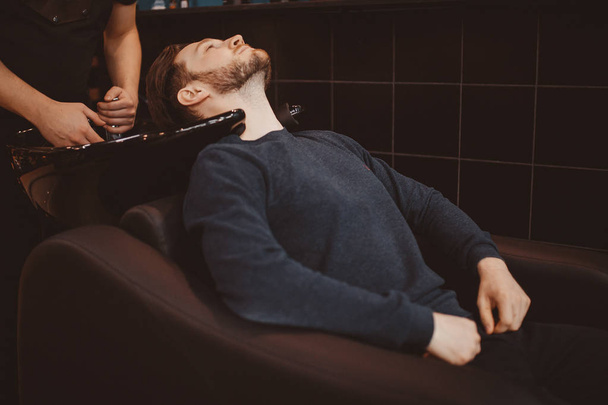 fondo de peluquería para hombres, peluquería
 - Foto, Imagen
