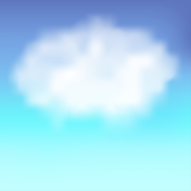 sininen taivas pilvi - Vektori, kuva
