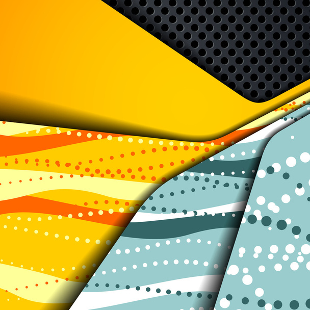 Multi layered abstract background - Vector, imagen