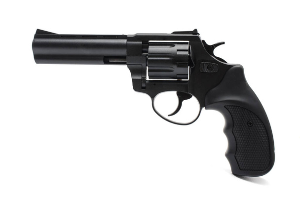 revolver izolovaných na bílém pozadí - Fotografie, Obrázek