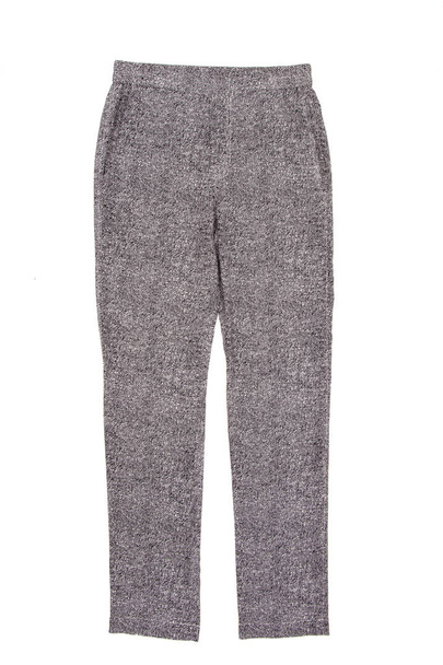 gray women's pants on a white background - Photo, Image