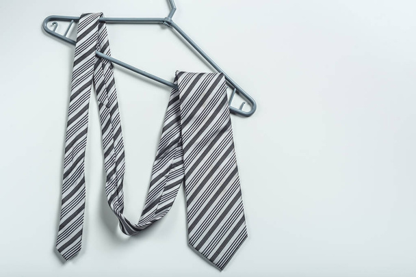 close up of tie over white background - Photo, Image