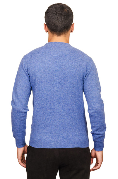 Male sweater isolated on the white - Photo, image