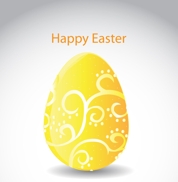 GIft card of Easter eggs - Vetor, Imagem