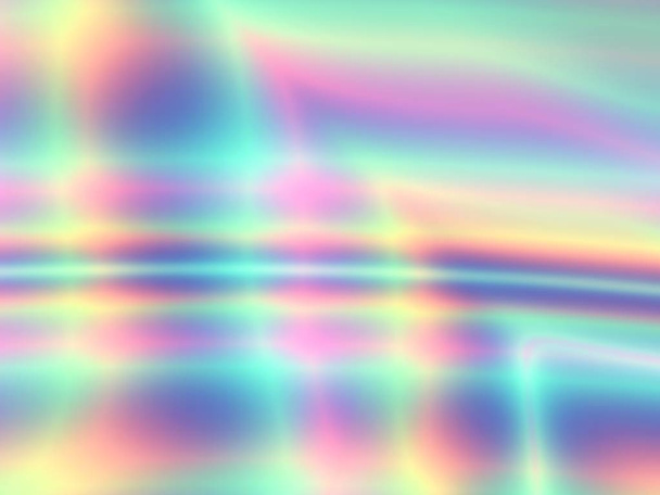 Holographic background abstract colorful foil texture design - Photo, Image