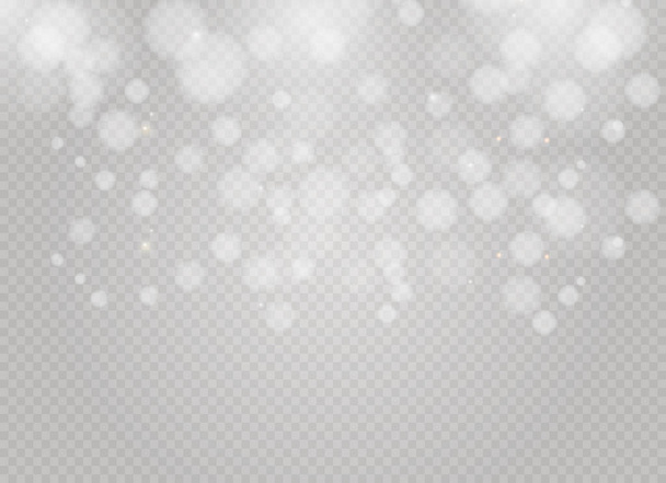 Polvo de Navidad blanco
 - Vector, Imagen