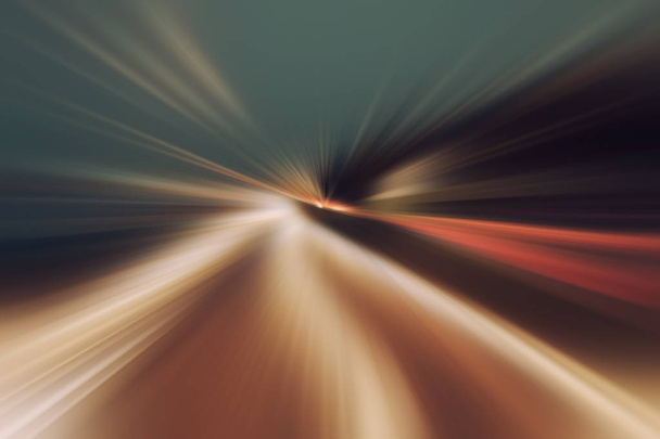 Streszczenie szybkość ruchu niewyraźne tło światło - Zdjęcie, obraz
