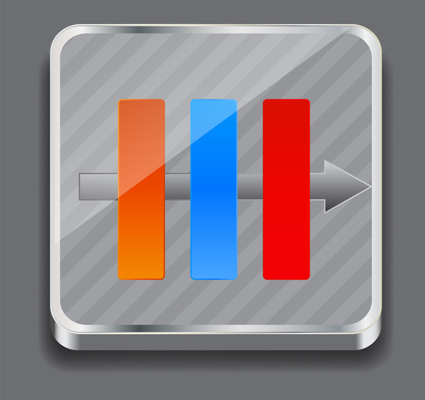 Vector illustration of apps icon set - ベクター画像