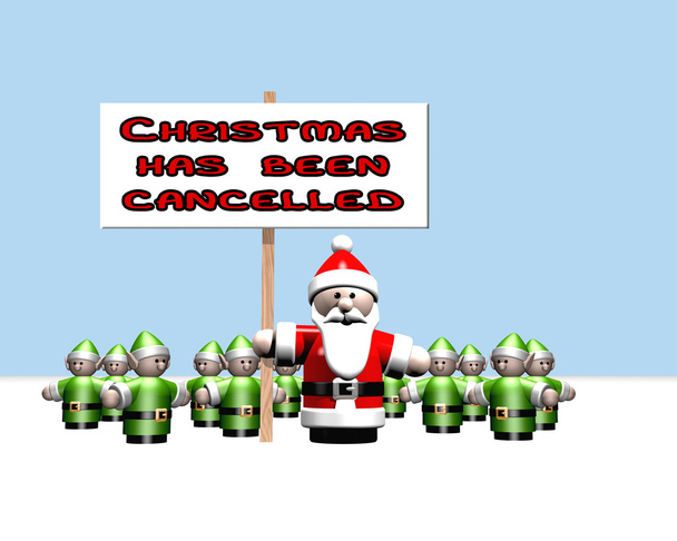 La Navidad ha sido cancelada
 - Foto, imagen