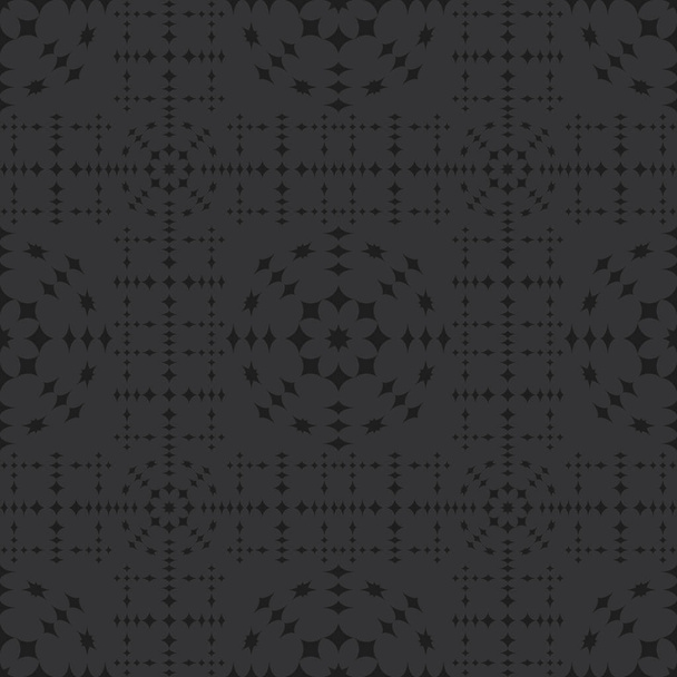 Σκούρο γκρι αφηρημένο ριγέ υφή γεωμετρικό μοτίβο σε μαύρο φόντο - Διάνυσμα, εικόνα