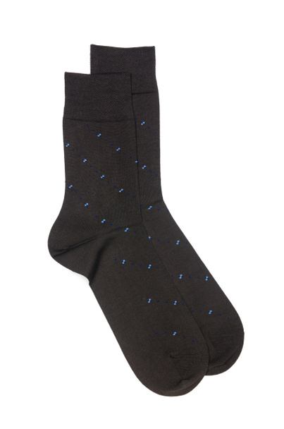Чёрные носки, изолированные на белом
 - Фото, изображение
