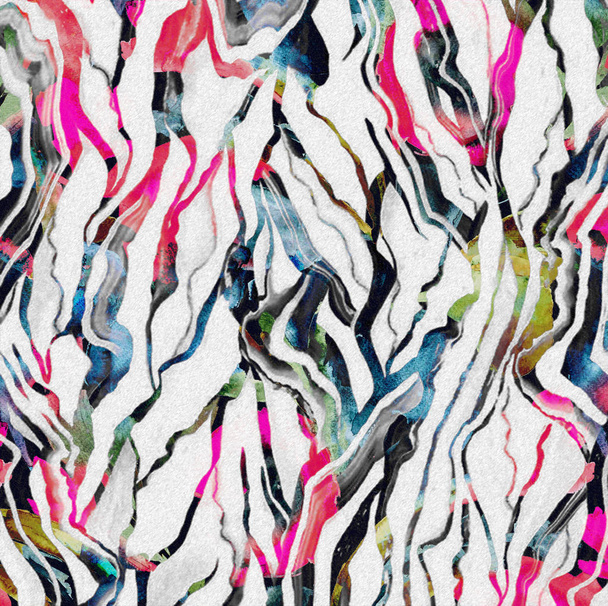 Batik tie dye texture repeat modern pattern - Photo, Image