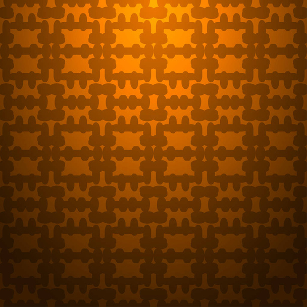 Orange gradient colors striped textured, abstract geometric pattern background - Vector, Image