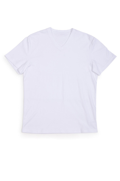 Camiseta masculina aislada sobre fondo blanco - Foto, Imagen