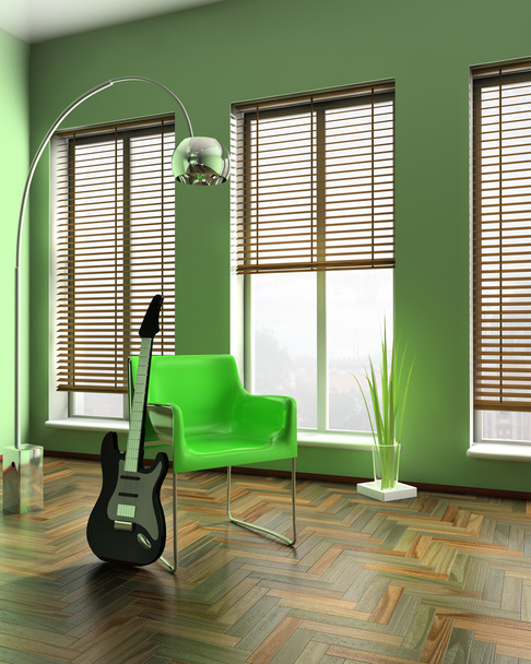 Зеленое кресло
 - Фото, изображение