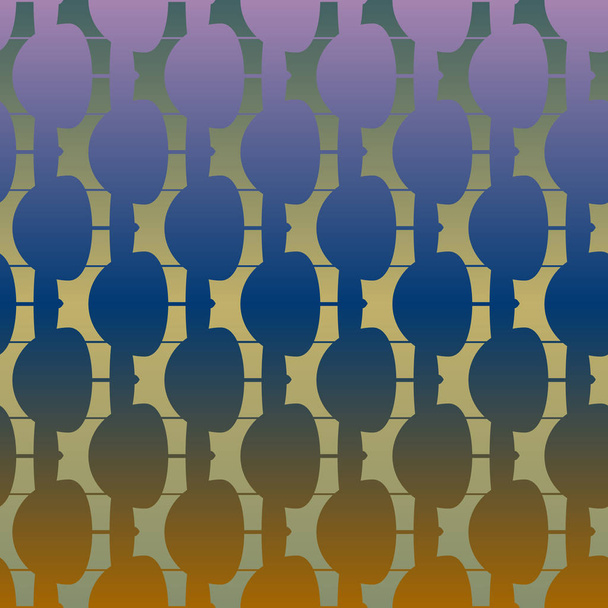 golden seamless pattern, vector illustration  - Vector, Image