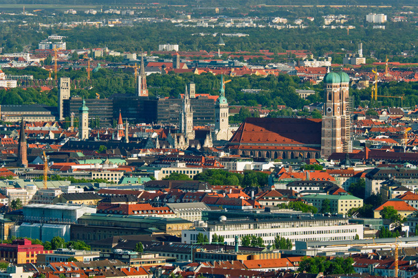 Vue aérienne de Munich. Munich, Bavière, Allemagne
 - Photo, image