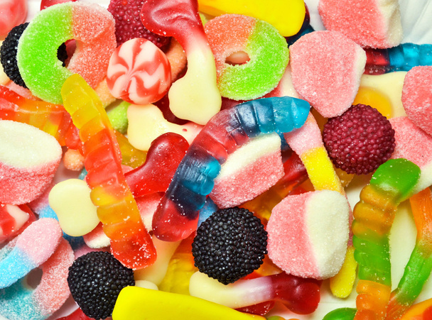 Colorful candies background - Valokuva, kuva