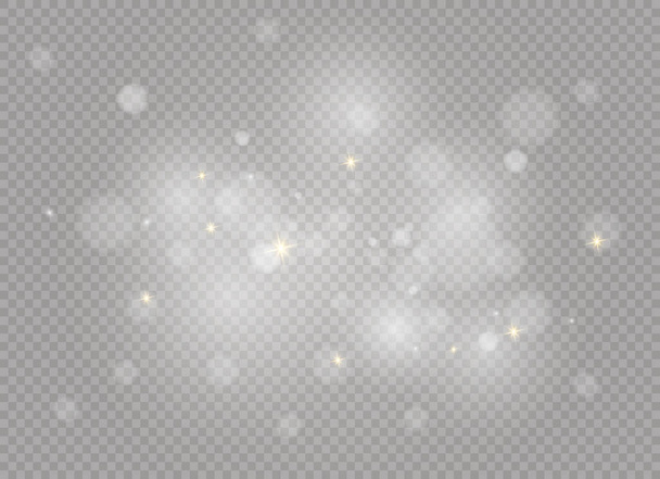 Białe Boże Narodzenie pyłu - Wektor, obraz