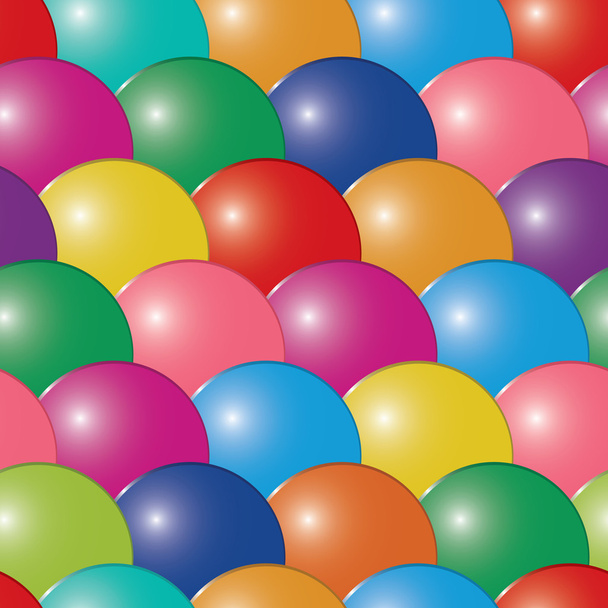Abstract bubbles multicolor background - Vektor, Bild