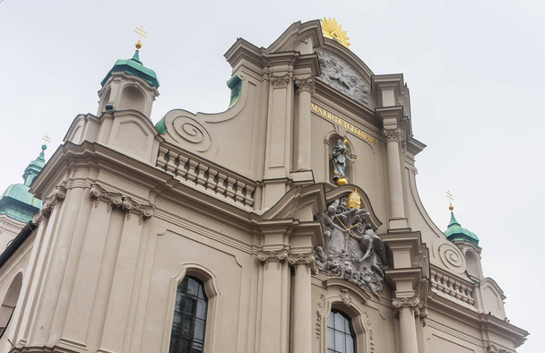 Фрагмент з церкви Святого Духа в Мюнхені. Німеччина - Фото, зображення