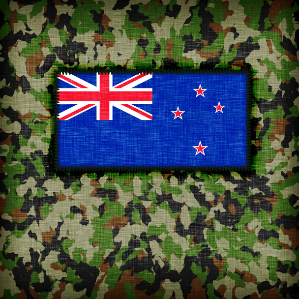 Amy camouflage uniform, New Zealand - Photo, Image