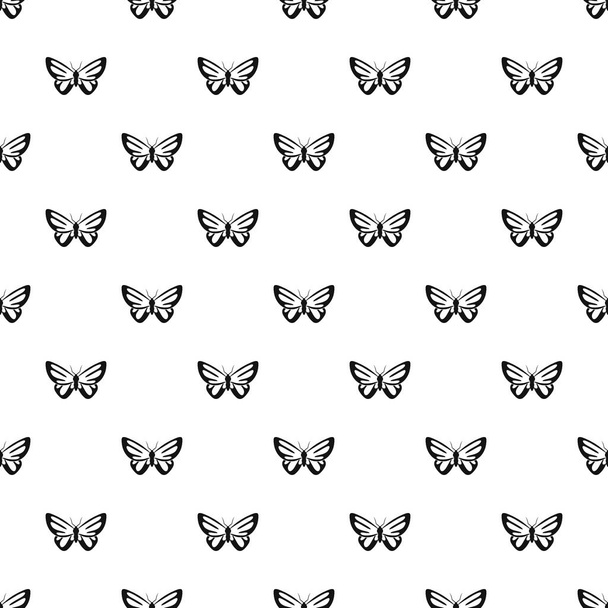 Exotic butterfly pattern seamless vector - Vektor, kép