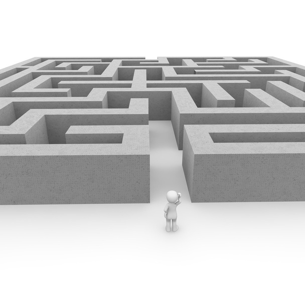 o labirinto
 - Foto, Imagem