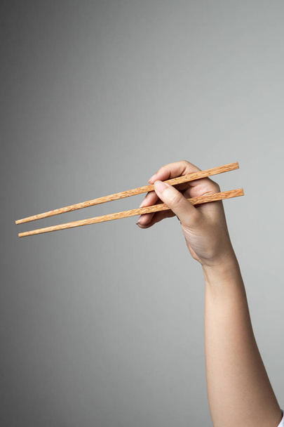 ruční hůl asijské japonec číňan jídlo styl tradiční - Fotografie, Obrázek