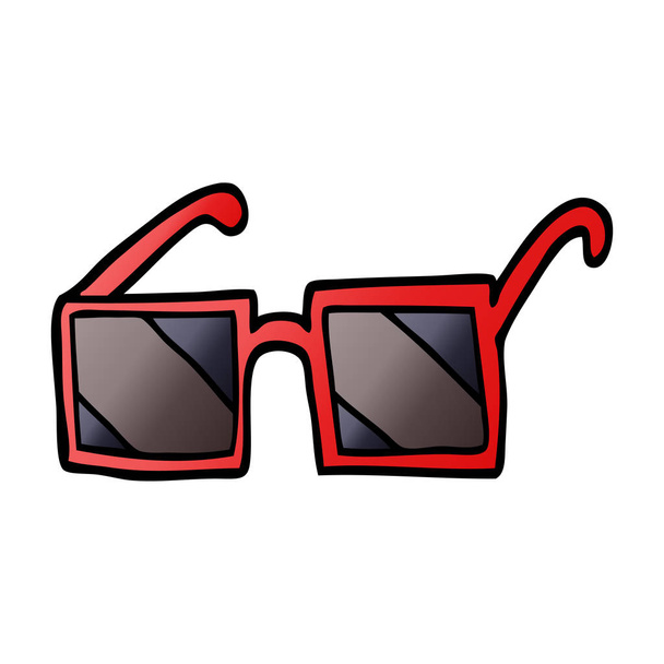 мультяшные квадратные солнцезащитные очки
 - Вектор,изображение