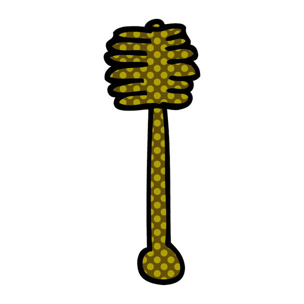 broche de miel de gribouille de dessin animé
 - Vecteur, image