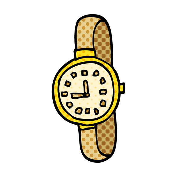 desenho animado doodle relógio de pulso
 - Vetor, Imagem