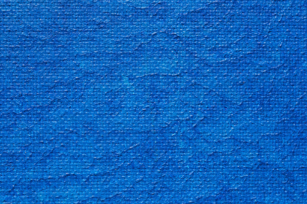 Blue Painted Canvas - Photo, Image