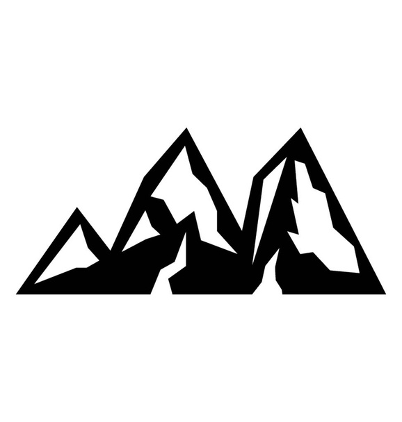 Een berg van de hoogste heuvel vertegenwoordigen van de schoonheid van de natuur  - Vector, afbeelding
