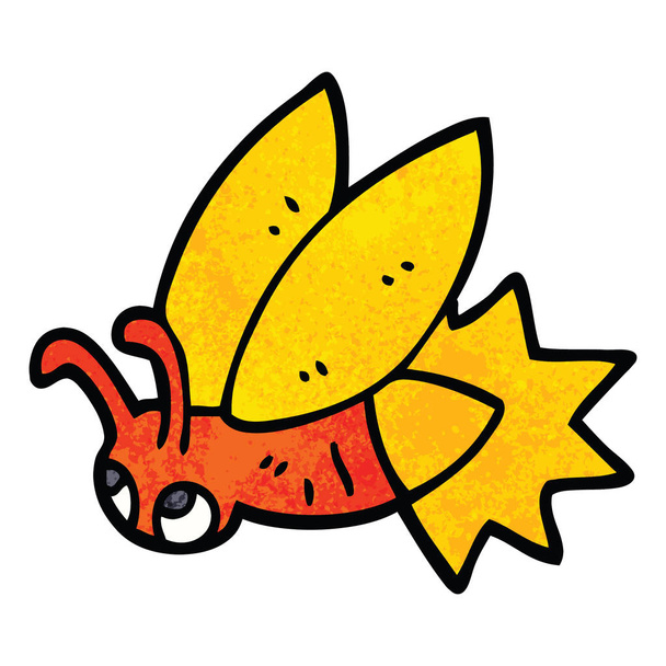 мультяшний каракулі блискавка жук
 - Вектор, зображення