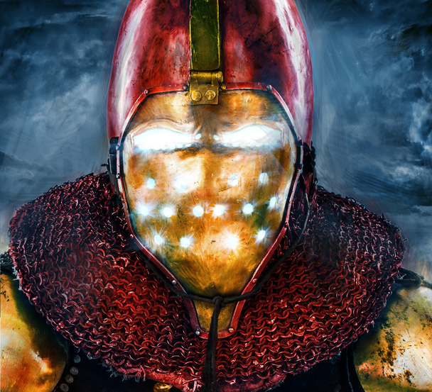 Благородный рыцарь в олицетворении Железного человека
 - Фото, изображение