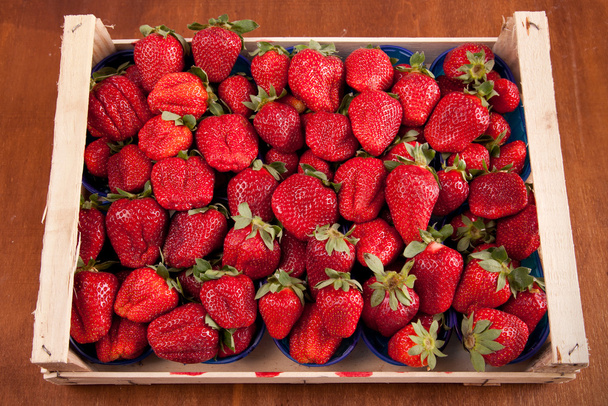 Strawberries in box - Foto, immagini